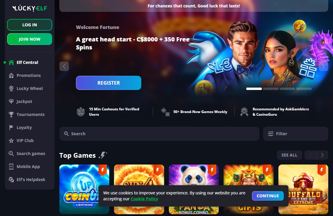 LuckyElf Casino